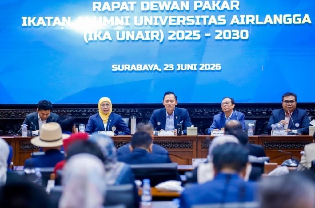 Khofifah-AHY Tekankan Peran Strategis Alumni UNAIR untuk Bangsa