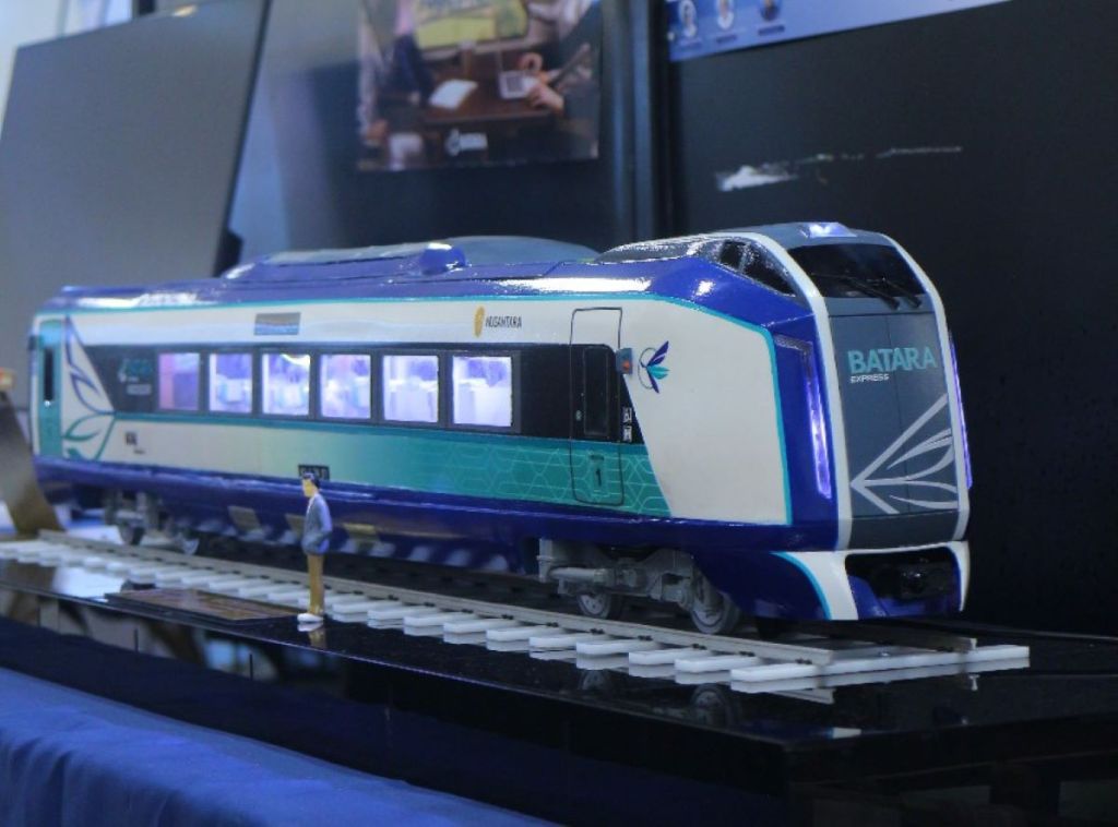 Prototipe Batara Airport Express karya alumnus ITS yang berhasil meraih penghargaan terbaik kategori Service Oriented Design Solution di IIDSA 2024.