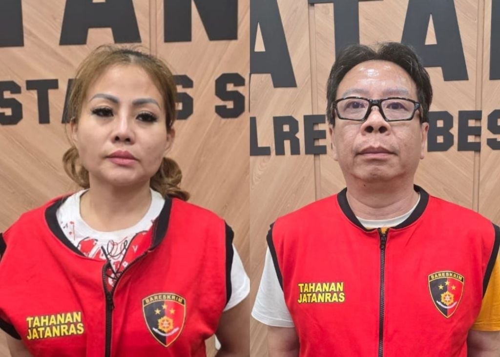 Jan Hwa Diana dan suaminya