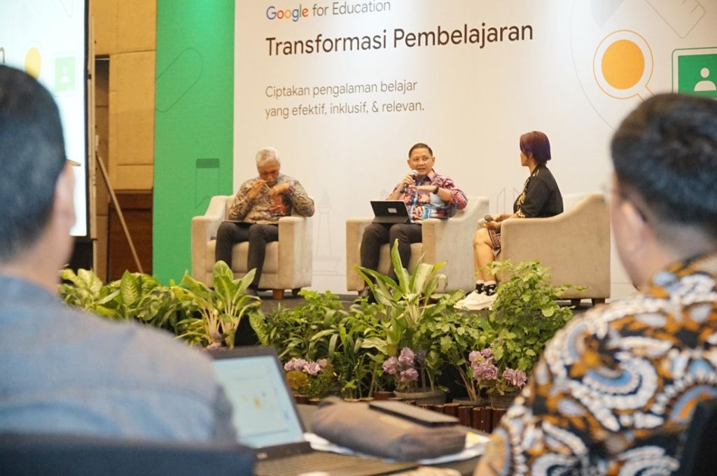 Kadindik Jatim Bahas Transformasi Pembelajaran Teknologi KSRG di Google for Education