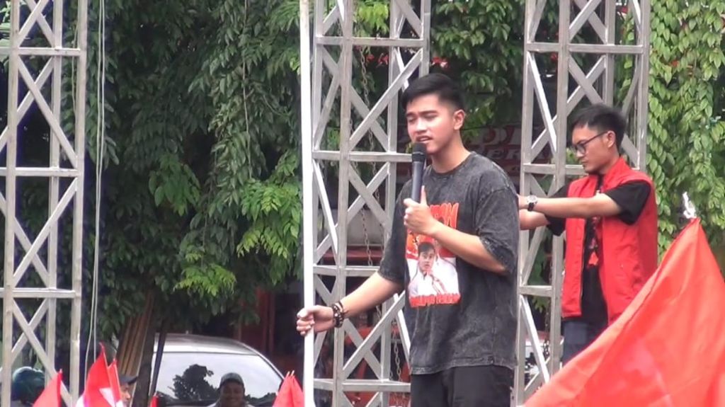 Kampanye Akbar PSI di Sidoarjo, Kaesang: Jangan Lupa Merah yang Baru Ya