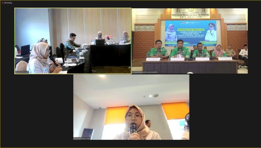 Kampung KB Kanjeng Djimat Surodinawan Kota Mojokerto Wakili Jatim ke Tingkat Nasional
