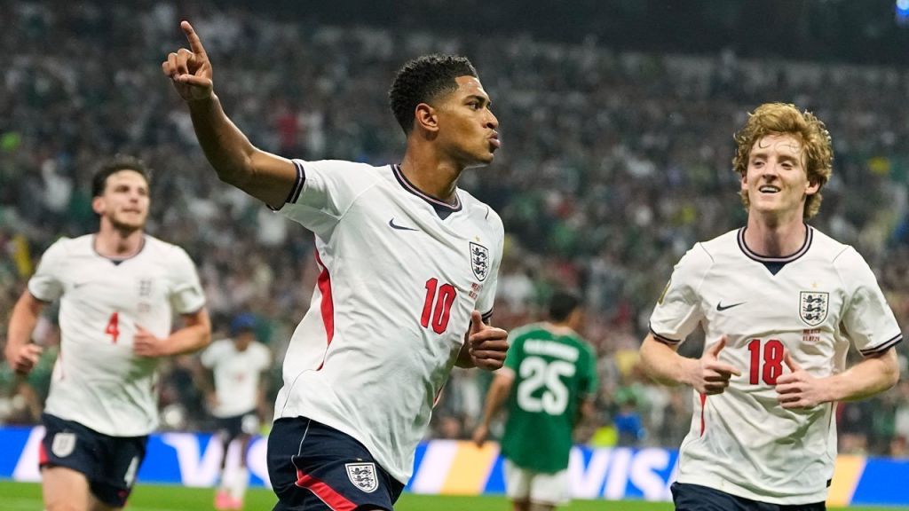 Dramatis! Inggris Singkirkan Meksiko 3-2 Meski Bermain dengan 10 Orang, Bellingham Jadi Pahlawan