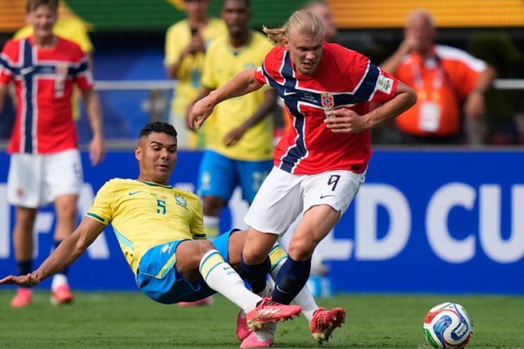 Haaland Mengamuk! Norwegia Singkirkan Brasil 2-1, Tim Samba Tersingkir dari Piala Dunia 2026