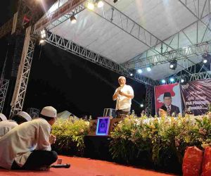 Dihadapan Ribuan Jamaah, Gus Haris: Prabowo Harga Mati Jadi Presiden RI