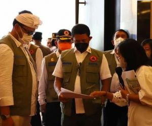 Kunjungan Kerja ke Bali, Kepala BNPB Tinjau Kesiapan Hotel Karantina PPLN
