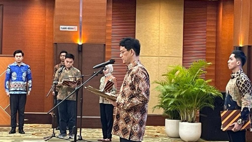 Purbaya Lantik 5 Pejabat Eselon II Kemenkeu