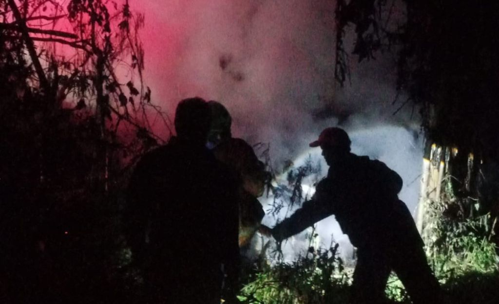 Pabrik Tahu di Mojokerto Kebakaran