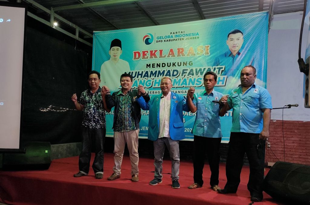 Giliran Partai Gelora Dukung Gus Fawaid-Anang Hermansyah di Pilkada Jember 2024