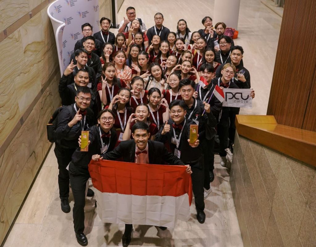 PCU Choir Sabet 3 Gelar di Singapore International Choral Festival 2024