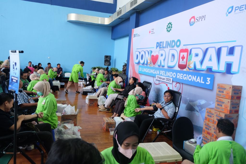 Pelindo Regional 3 Gelar Donor Darah Peringati Bulan K3 Nasional