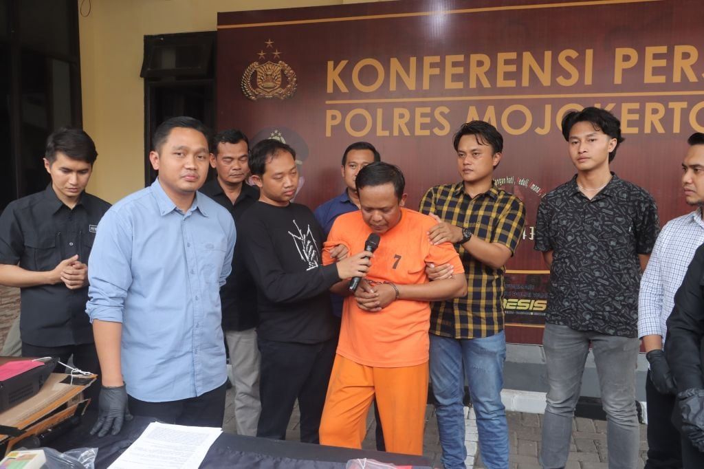 Tampang duda pembunuh wanita cantik pujaan hati