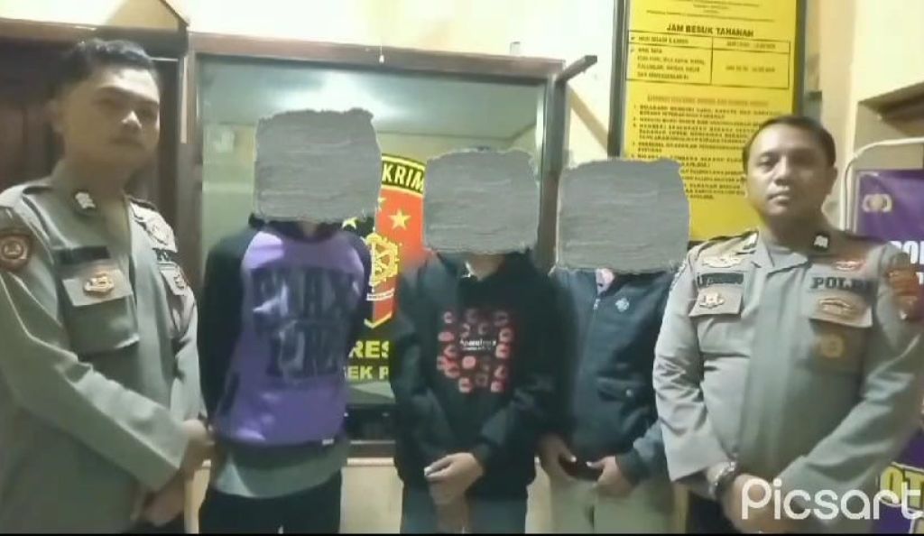 Polisi Amankan 3 Pemotor Peserta Konvoi Resahkan Warga Pacet, Mojokerto