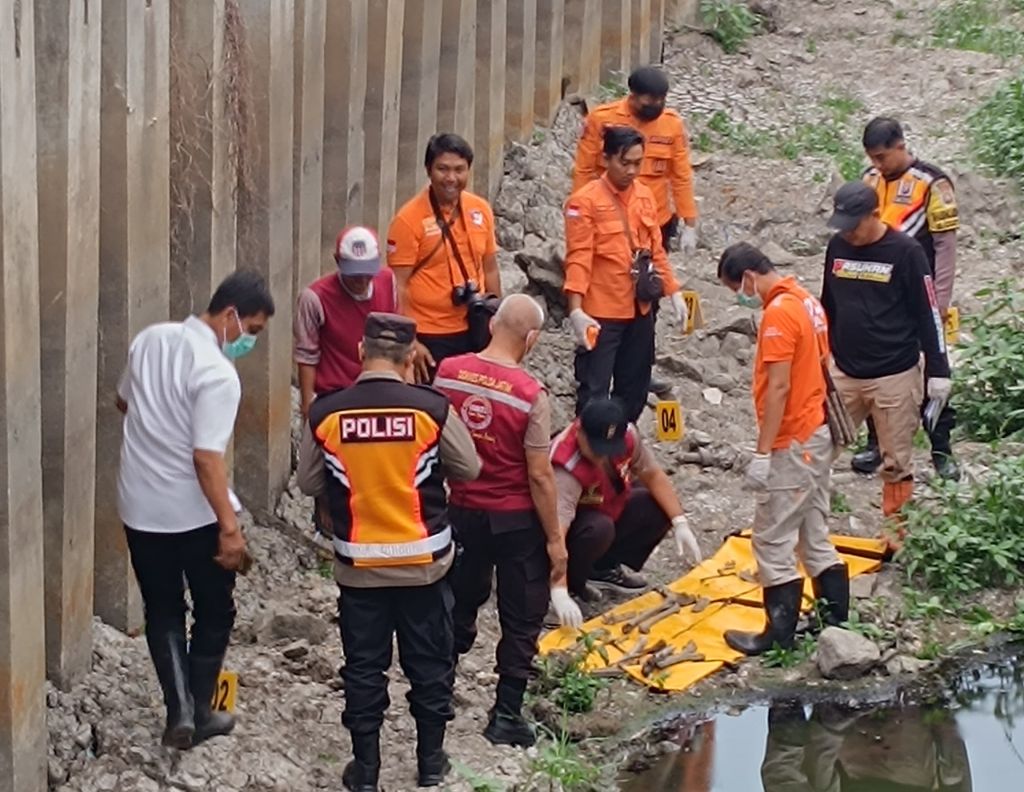 Polisi Tunggu Hasil Tes DNA Ungkap Identitas Kerangka Manusia di Surabaya