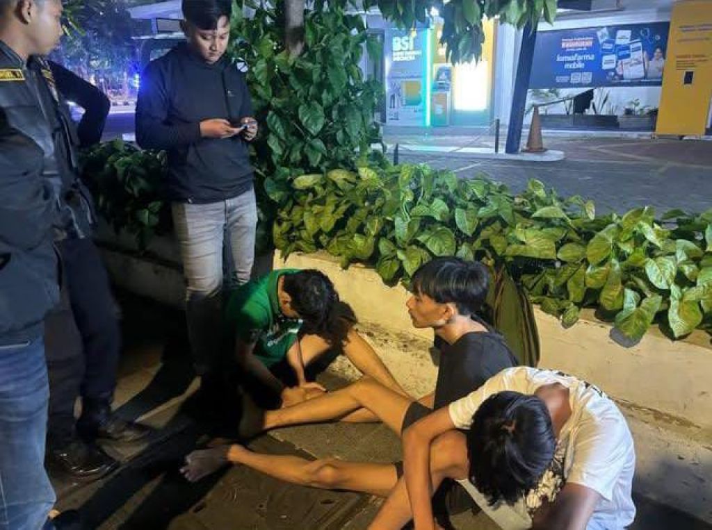 Tiga remaja yang terlibat perang sarung diamankan Presisi Jogoboyo 97