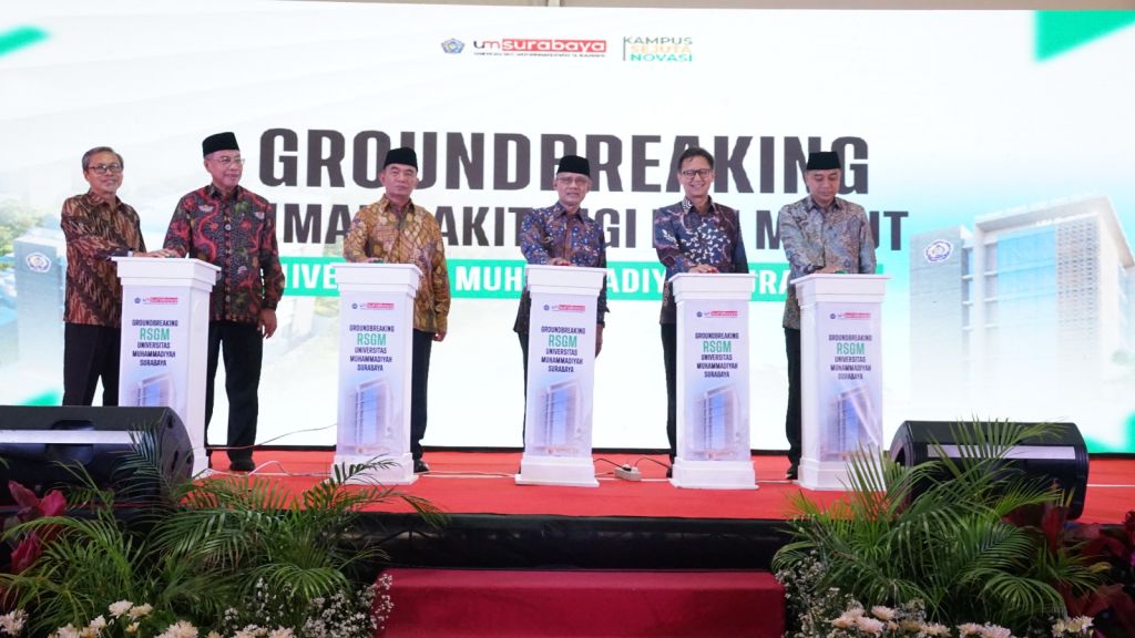 UM Surabaya Resmikan At Ta'awun Tower dan Groundbreaking RSGM di Milad Ke-40