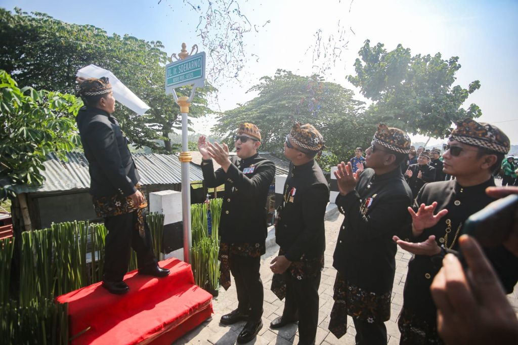 Jalan Ir Soekarno Diresmikan, Wujud Penghormatan Masyarakat dan Pemkot Mojokerto