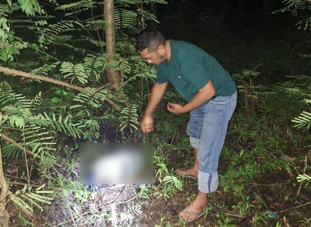 AKP Fauzi berada di TKP Ponorogo