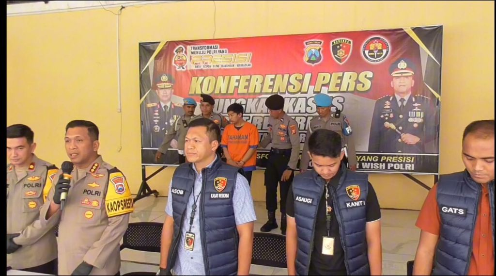 Tampang rampok pembunuh kasir minimarket di Sidoarjo