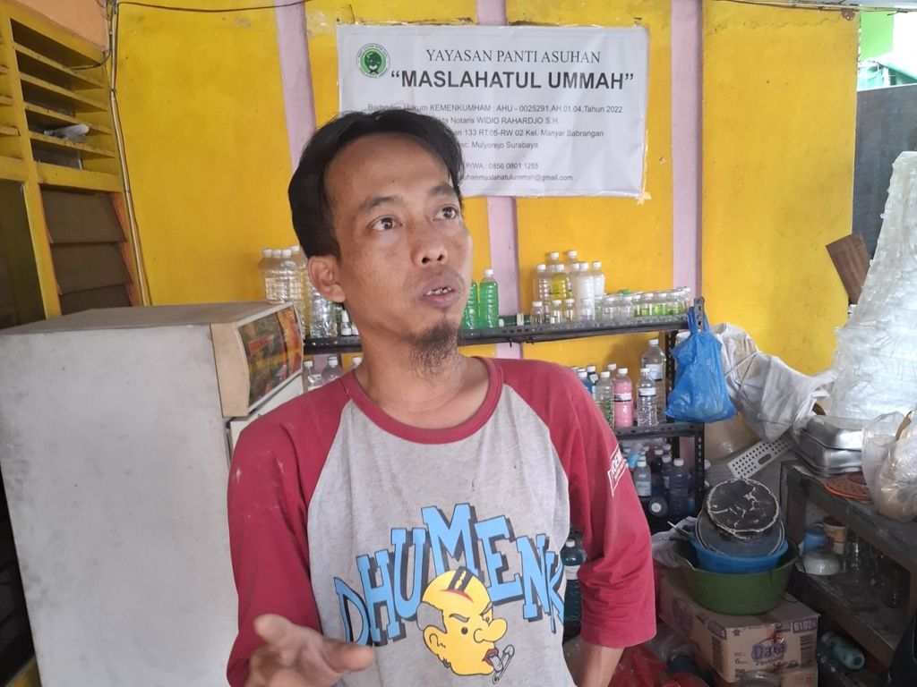 Fahmi menjelaskan kronologi kejadian (Foto: Wendy/mili.id)