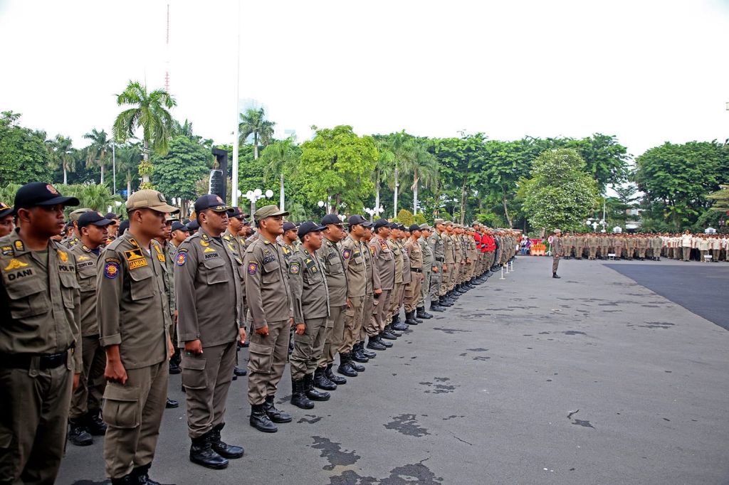 Satpol PP Surabaya Kerahkan 427 Personel Dukung Pengamanan Nobar di G10N