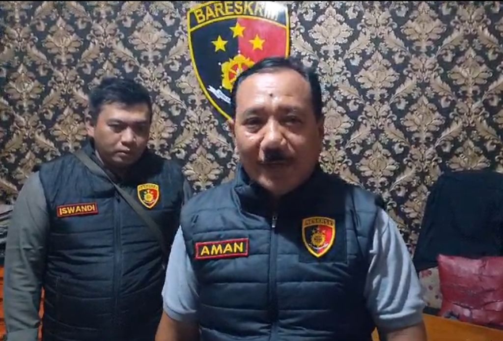 Kanit Reskrim Polsek Krian Aman. (Fariz)