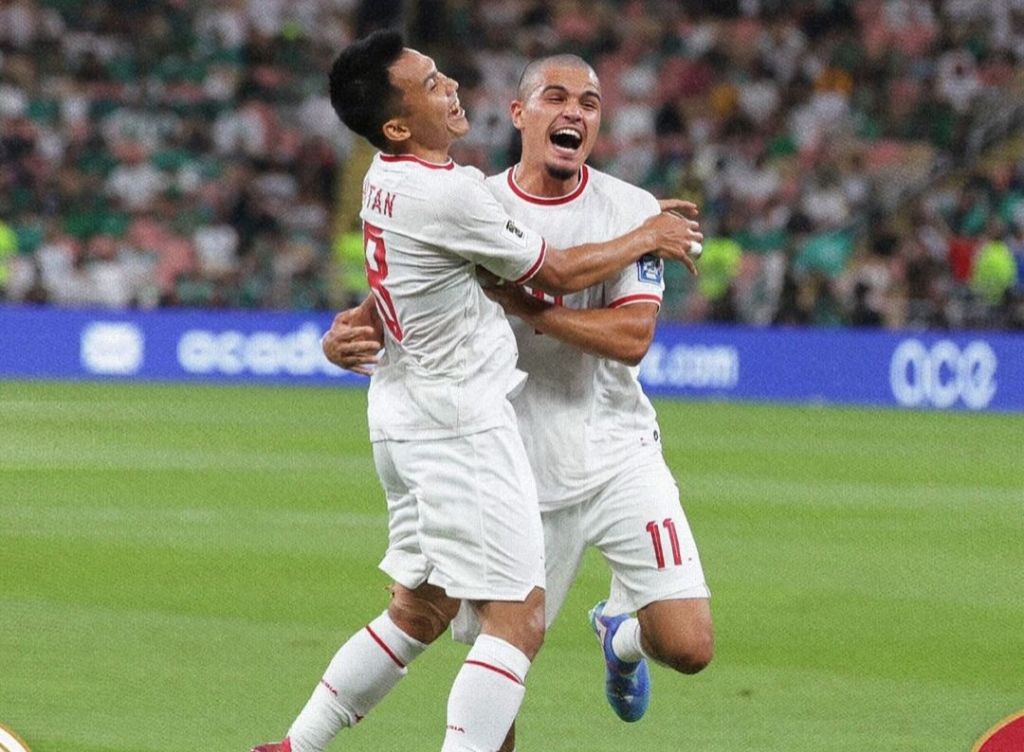 Qualifiers World Cup: Babak Pertama Indonesia Vs Saudi Arabia Imbang 1-1