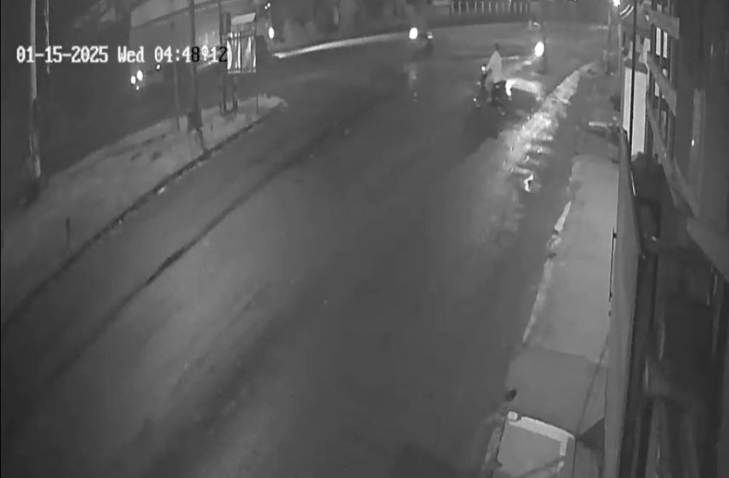 Rekaman CCTV kecelakaan di Mojokerto