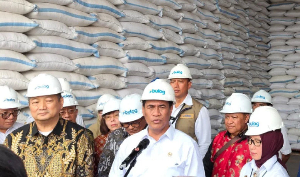 Menteri Pertanian: Stok Beras RI Tertinggi Sepanjang Sejarah, Tembus 5,3 Juta Ton