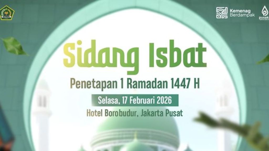 Pemerintah Tetapkan 1 Ramadan 1447 H Jatuh pada 19 Februari 2026