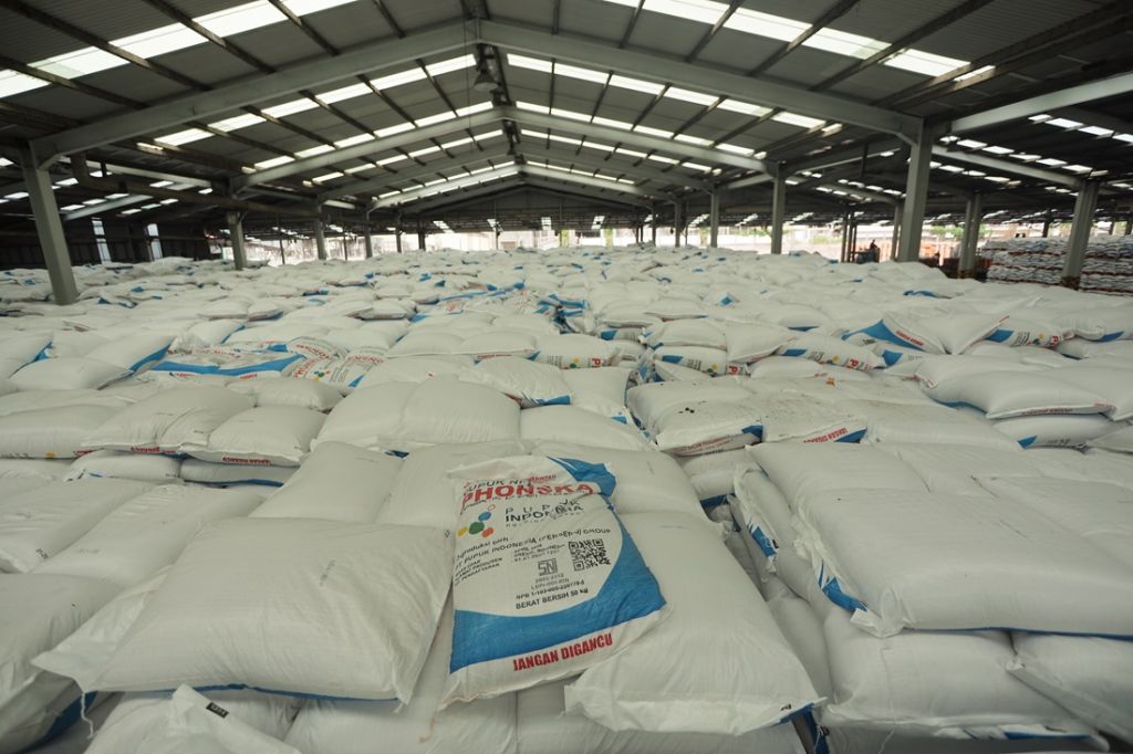Stok Pupuk Petrokimia Gresik (Foto-foto: Petrokimia Gresik)