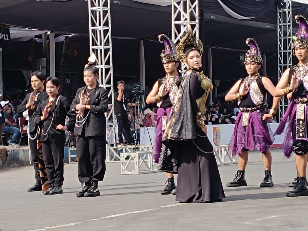 Penampilan Tiara Andini di Grand Carnival JFC 2024