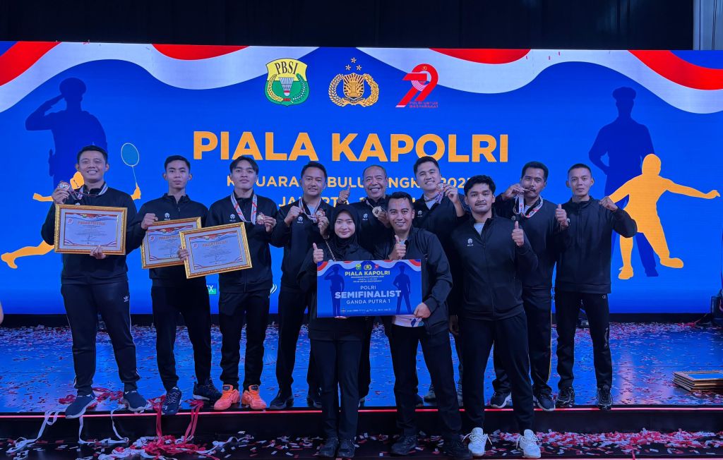 Mengenal Tim Bulu Tangkis Polda Jatim, Juara 3 Kapolri Cup 2025