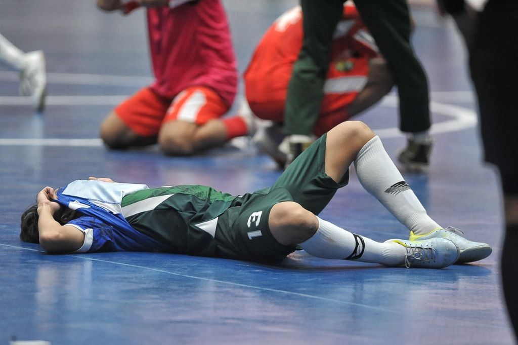 Tim Futsal Putra Jatim Gagal Raih Emas PON XXI Aceh-Sumut 2024 (Foto Zain Ahmadmili.id)