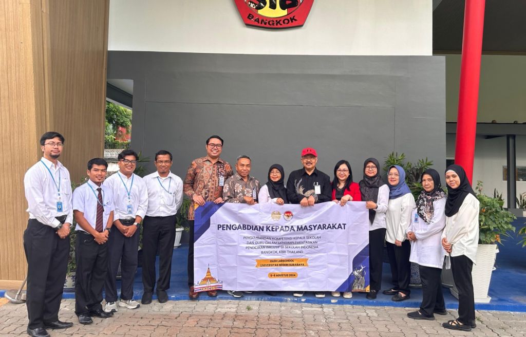 Tim Pengabdian Unesa Perkuat Implementasi Pendidikan Inklusi di Sekolah Indonesia Bangkok