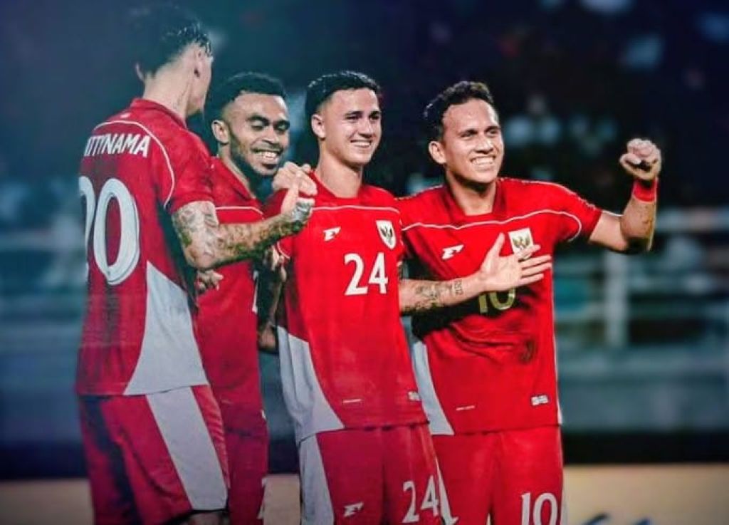 Timnas Indonesia Lumat Chinese Taipei 6-0, Zijlstra dan Jonathans Jalani Debut