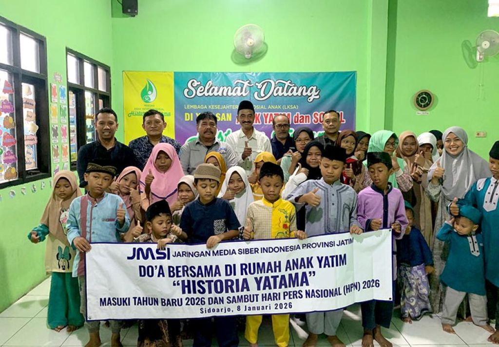 Awali Tahun dan Sambut HPN 2026, JMSI Jatim Gelar Do’a Bersama
