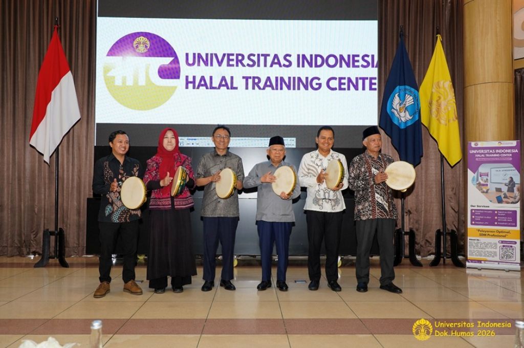 Ma’ruf Amin: UI Halal Training Center Harus Jadi Pusat Unggulan SDM Halal Nasional