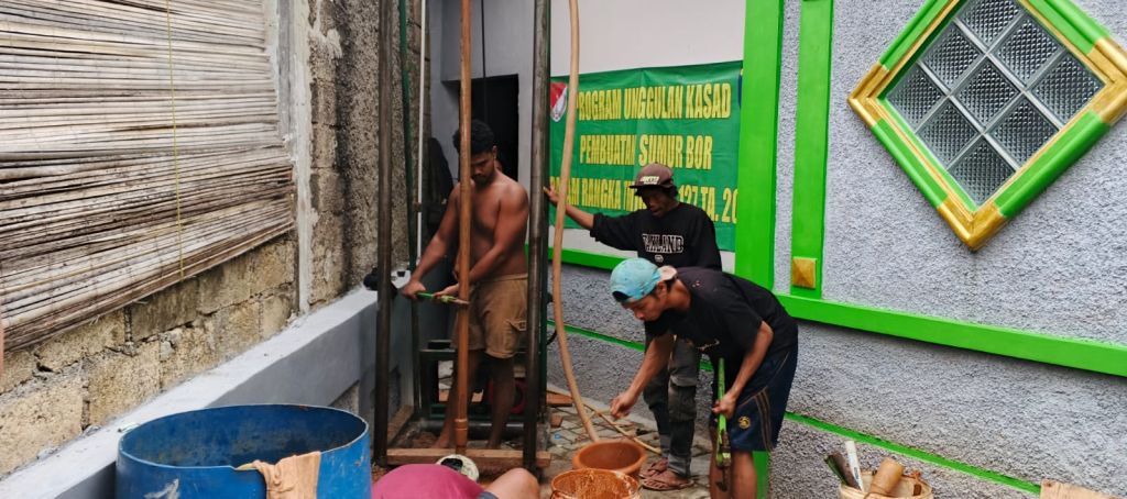 Air untuk Doa dan Wudhu, Sumur Bor TMMD Hadirkan Harapan di Mushallah Baitul Hikmah