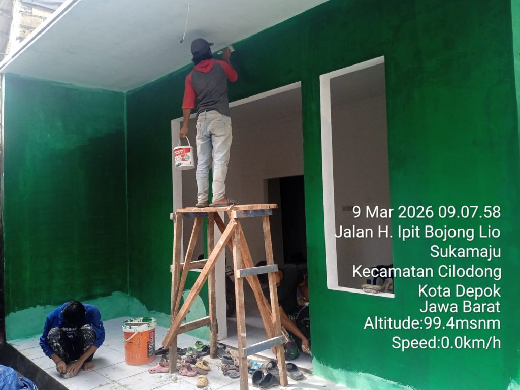 Rumah Warga Sukamaju Direhab Lewat TMMD, Progres Capai Lebih dari 90 Persen