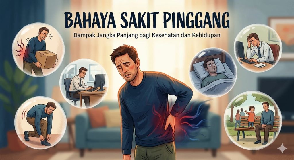 Sakit Pinggang Jangan Dianggap Sepele, Bisa Jadi Sinyal Penyakit Serius