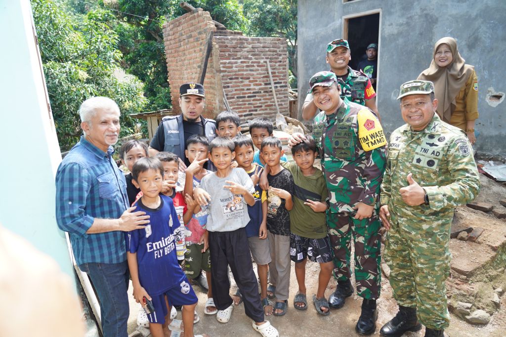 Tim Wasev TMMD ke-128 Tinjau Progres Pembukaan Jalan Baru di Pulomerak