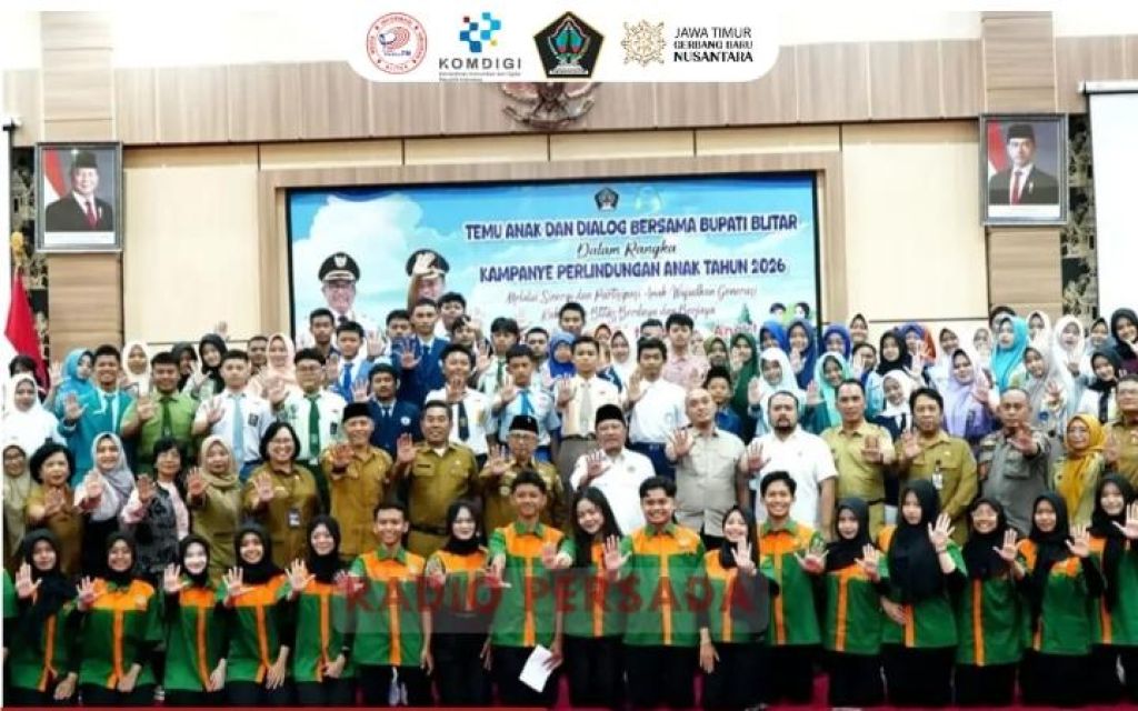 Bupati Blitar Serap Aspirasi Generasi Muda Melalui Temu dan Dialog Anak